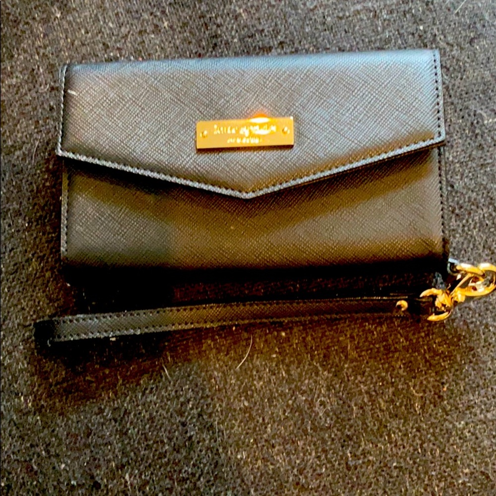 KATE SPADE - Saffiano wristlet